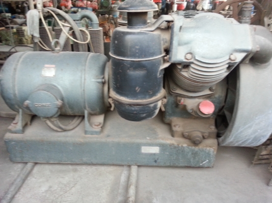 ขายปั้มลมพร้อมมอเตอร์ 20แรง ของเก่านอก 380v. ลมแรงมากคับ