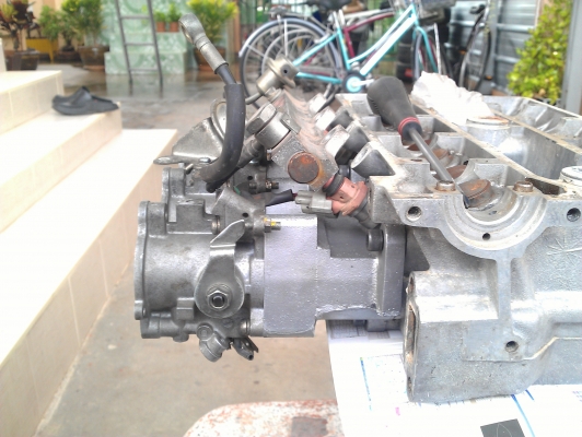 ปากแตร 20v ฝาดำ+adaptor ลิ้น20v ฝาดำต่อกับ4age16v