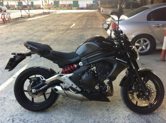 ขาย Kawasaki ER-6n สภาพเดิม 100\% รถบ้านใช้เอง