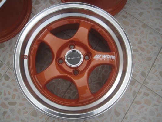 ขายแม็กใหม่ W work S1 15"x7.5" et38 4รู100 งานของ SSW  พร้อมใส่ ถ่วงครับ สนใจติดต่อเล็กคลองสาม (081-3747940)