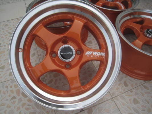 ขายแม็กใหม่ W work S1 15"x7.5" et38 4รู100 งานของ SSW  พร้อมใส่ ถ่วงครับ สนใจติดต่อเล็กคลองสาม (081-3747940)