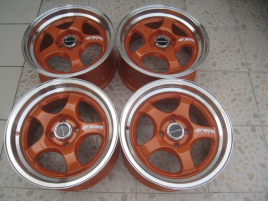 ขายแม็กใหม่ W work S1 15"x7.5" et38 4รู100 งานของ SSW  พร้อมใส่ ถ่วงครับ สนใจติดต่อเล็กคลองสาม (081-3747940)