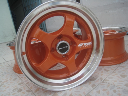 ขายแม็กใหม่ W work S1 15"x7.5" et38 4รู100 งานของ SSW  พร้อมใส่ ถ่วงครับ สนใจติดต่อเล็กคลองสาม (081-3747940)