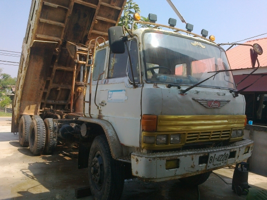 ขายด่วน 10 ล้อดั้มพ์ 2 เพลา Hino KT925 เครื่อง HO6C-T