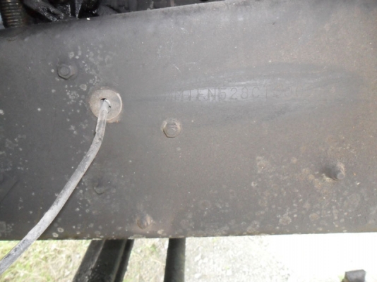 Mitsubishi MMTF528C 195 แรง 2 เพลา หัวคัสซี