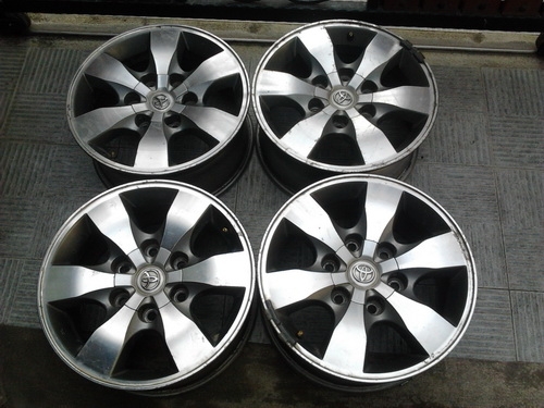 Max วีโก้ 6รู ขอบ16 เดิมๆ + นอตแท้24ตัว