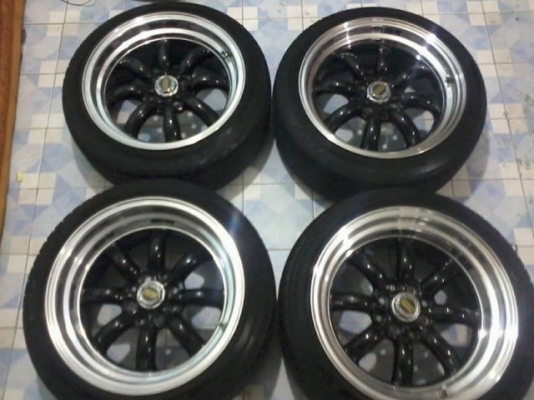 แม๊กกล้วย 16 หน้า 8 หลัง 9 พร้อมยางขนาด 4 รู 100 ราคา 12900