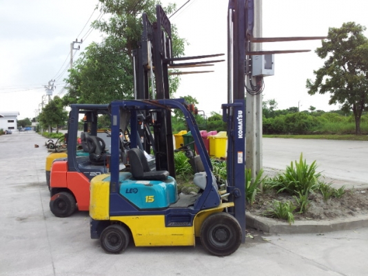 ขาย! รถโฟคลิฟท์(LPG)นำเข้า มือสอง KOMATSU / FG15T-16 / 620045 / ปี1998 / 8914ชม / ขนาด1.5ตัน
