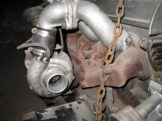 ขายชุดเทอร์โบ 4d56 +ปั้มเทอร์โบ+ฐานกรองน้ำมันเครื่อง