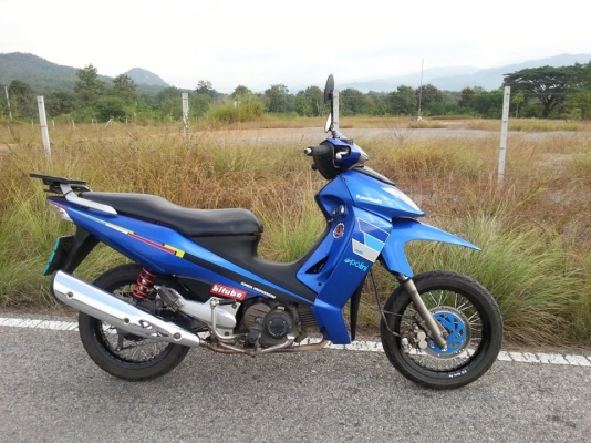 เครื่อง Kawasaki ZX 130 cc สตาร์ทมือ พร้อมชุดไฟ+คาร์บูแดชแท้ มีเอกสารพร้อมชุดโอ