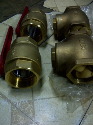 ขาย.. บอลวาวล์ 3นิ้ว เช็ควาวล์ 3นิ้ว ของkitz