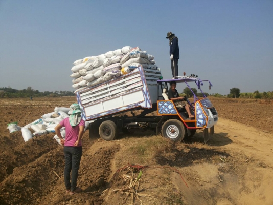 ขายรถอีแต๋น4ล้อ ดั้ม เครื่องisuzu85 สภาพใหม่พร้อมใช้งานบริการส่งทั่วไทยครับ