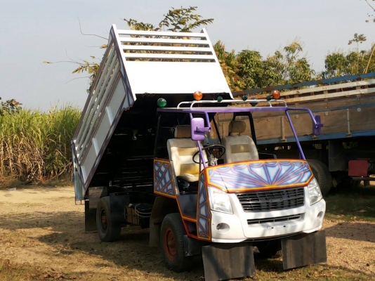 ขายรถอีแต๋น4ล้อ ดั้ม เครื่องisuzu85 สภาพใหม่พร้อมใช้งานบริการส่งทั่วไทยครับ