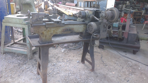 Sell> ขายแท่นกลึงตั้งโต๊ะ 3 ฟุต 2 เพลา ใต้หวัน พร้อมใช้งานครับ กำแพงแสน นครปฐม