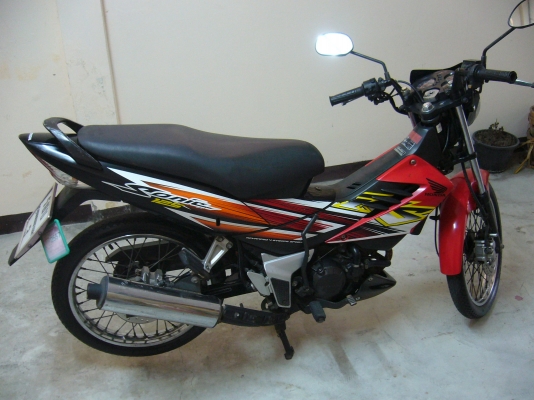 ขาย Honda Sonic RS สีแดง-ดำ เดิมๆ ปี50