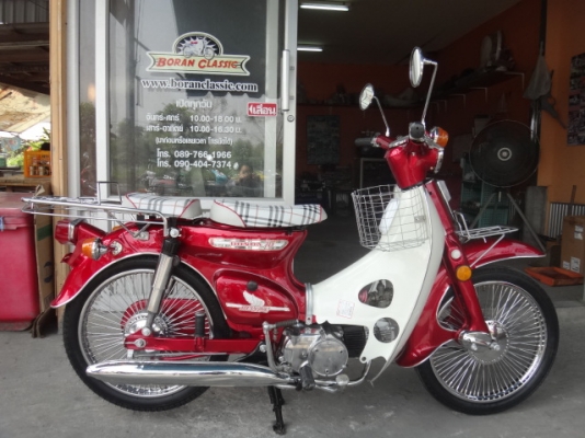 ขายc70มาใหม่สวยๆสีแดงแก้วเครื่องดรีมมีทะเบียนโอนอยู่กทมบางแค(ร้านโบราณคลาสสิค)โทร0897661966ไลท์บางแค