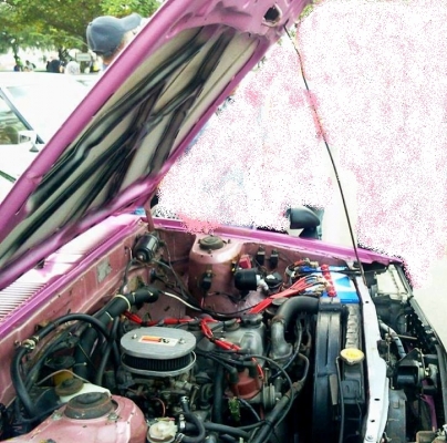 ขาย TOYOTA TE71liftback สีน้ำพู