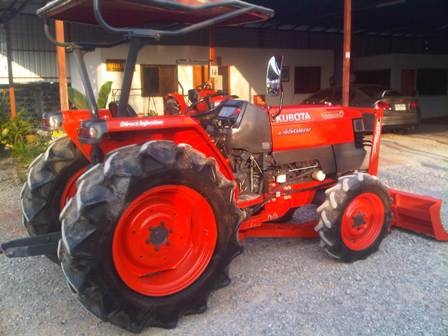 ขายรถไถ Kubota L 4508DI (4WD) พร้อมดันหน้า ขายรถไถ Kubota L 4508DI (4WD) พร้อมดันหน้า