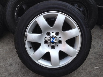ล้อแม็กซ์ BMW อะไหล่ 1 วงขนาด 16 นิ้ว พร้อมยาง ตจว ส่งได้ครับ