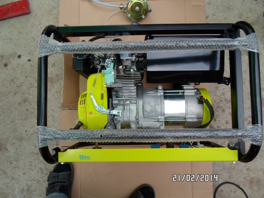 ขายเครื่องปั่นไฟของใหม่แกะกล่องราคาไม่แรง