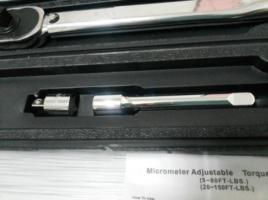 ประแจปอนด์ 4 หุน ปรับแรงบิดได้ 20 - 150 ฟุตปอนด์