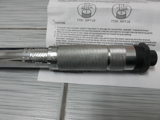 ประแจปอนด์ 4 หุน ปรับแรงบิดได้ 20 - 150 ฟุตปอนด์