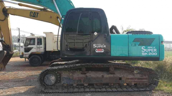 KOBELCO M6 SUPER YNO8 ไฟฟ้าเต็ม แอร์เย็นเครื่องเดิม ปั้มเดิม เล่มพร้อม