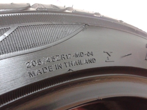 ยาง,205/45R17 DEESTONE R702สภาพเต็มปี13หนึ่งคู่
