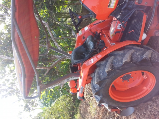 คูโบต้า  L3408 ใบมีดดันหน้าช้าง ผาน 6 ช้าง ทำงาน 587 ชั่วโมงรถไร่สวยเดิมยังกะรถใหม่