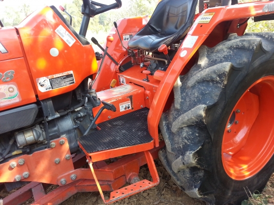 คูโบต้า  L3408 ใบมีดดันหน้าช้าง ผาน 6 ช้าง ทำงาน 587 ชั่วโมงรถไร่สวยเดิมยังกะรถใหม่