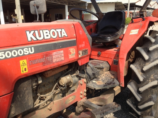 มาแล้ว KUBOTA M5000 พร้อมโรตารี่ติดดัวรถ