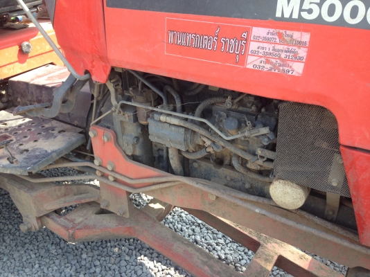 มาแล้ว KUBOTA M5000 พร้อมโรตารี่ติดดัวรถ