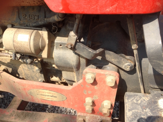 มาแล้ว KUBOTA M5000 พร้อมโรตารี่ติดดัวรถ