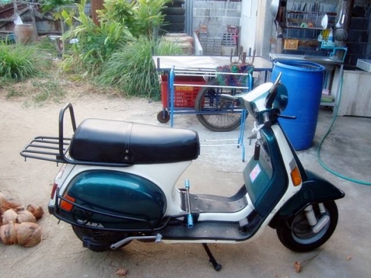 ขายCOSA150ทะเบียนพร้อมโอนไม่ขาดต่อระบบไฟใช้ได้ทั้งคัน45500ครับต่อรองได้