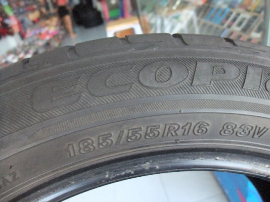 ยาง Bridgestone 185/55/16 ปี 10