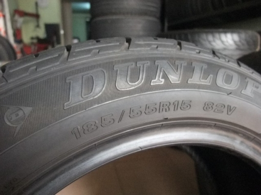 ยาง DUNLOP 185/55/15 ปี12