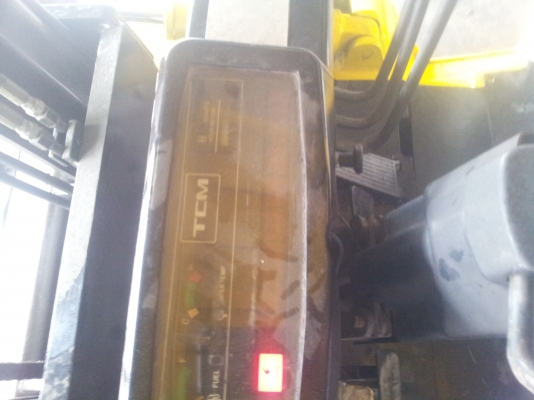 Forklift  TCM ขนาด 2.5 ตัน  ดีเซลC-240  ยกสูง 4.0MM เกียร์อัตโนมัติ  งาสไลด์