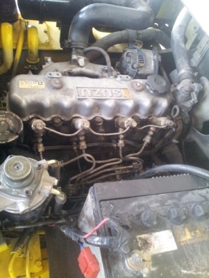 Forklift  TCM ขนาด 2.5 ตัน  ดีเซลC-240  ยกสูง 4.0MM เกียร์อัตโนมัติ  งาสไลด์