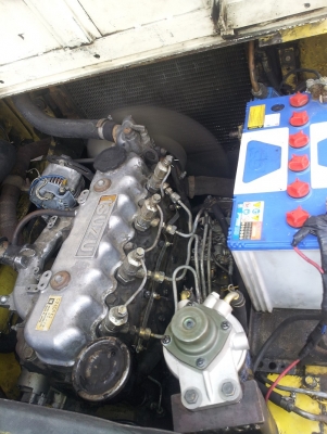 Forklift  TCM ขนาด 2.5 ตัน  ดีเซลC-240  ยกสูง 4.0MM เกียร์อัตโนมัติ  งาสไลด์