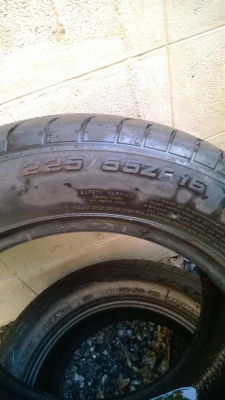 ขายยาง225/55/16GOODYEAR F1ขายกันถูกๆไป890แถมบริดสโตน195/65/15อีกด้วย3เส้นเอาไป900