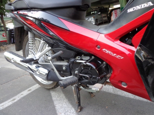 WAVE 110 i สีดำแดง รถ9เดือนวิ่ง2พันกิโล หัวฉีด ประหยัดน้ำมันสุดๆ  (มีเล่มพร้อมโอน ) 26,500