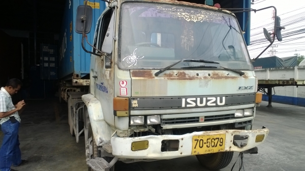 (3รายการ)10ล้อหัวลาก240แรงISUZU FXZ23KF R +หางก้างปลา+หางพื้นเรียบ...2คานของ พนัส..ขายเหมา3ารยการ...