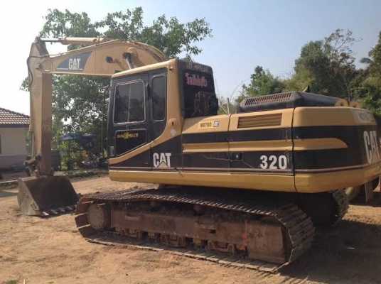ขายด่วน แบ็คโคร  Cat 320 Version2 ราคาเบาๆ รถสวยยังใช้งานอยู้