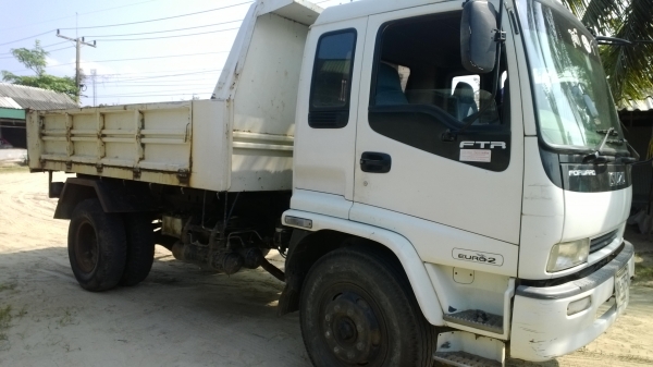 6ล้อดั้ม ปี*51 ยาง1000-20 ISUZU FTR33F 2 4 ยูโร2 แม็คโหลด ไมล์180000....มือเดียว