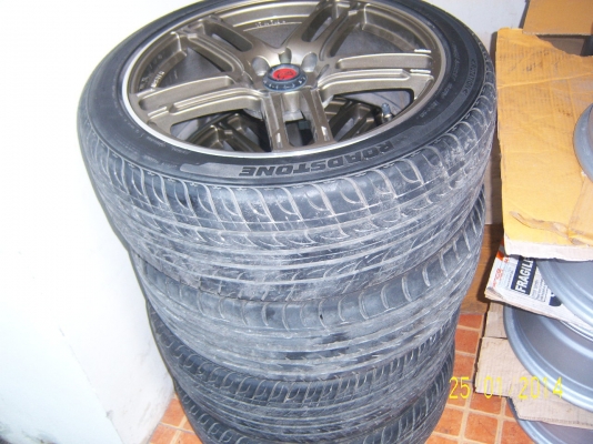 แม็กขอบ17x7พร้อมยาง205 45 17