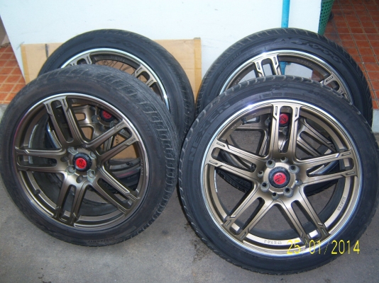 แม็กขอบ17x7พร้อมยาง205 45 17