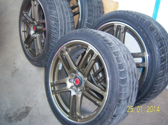 แม็กขอบ17x7พร้อมยาง205 45 17