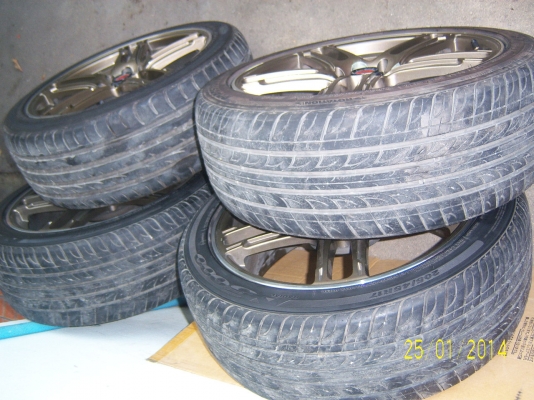 แม็กขอบ17x7พร้อมยาง205 45 17