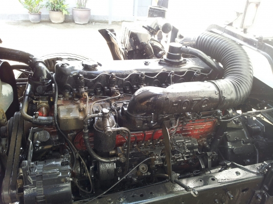 ขาย 6 ล้อ ดั้ม HINO 195 แรง เครื่อง HO7C