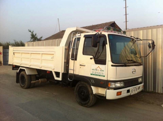 ขาย 6 ล้อ ดั้ม HINO 195 แรง เครื่อง HO7C